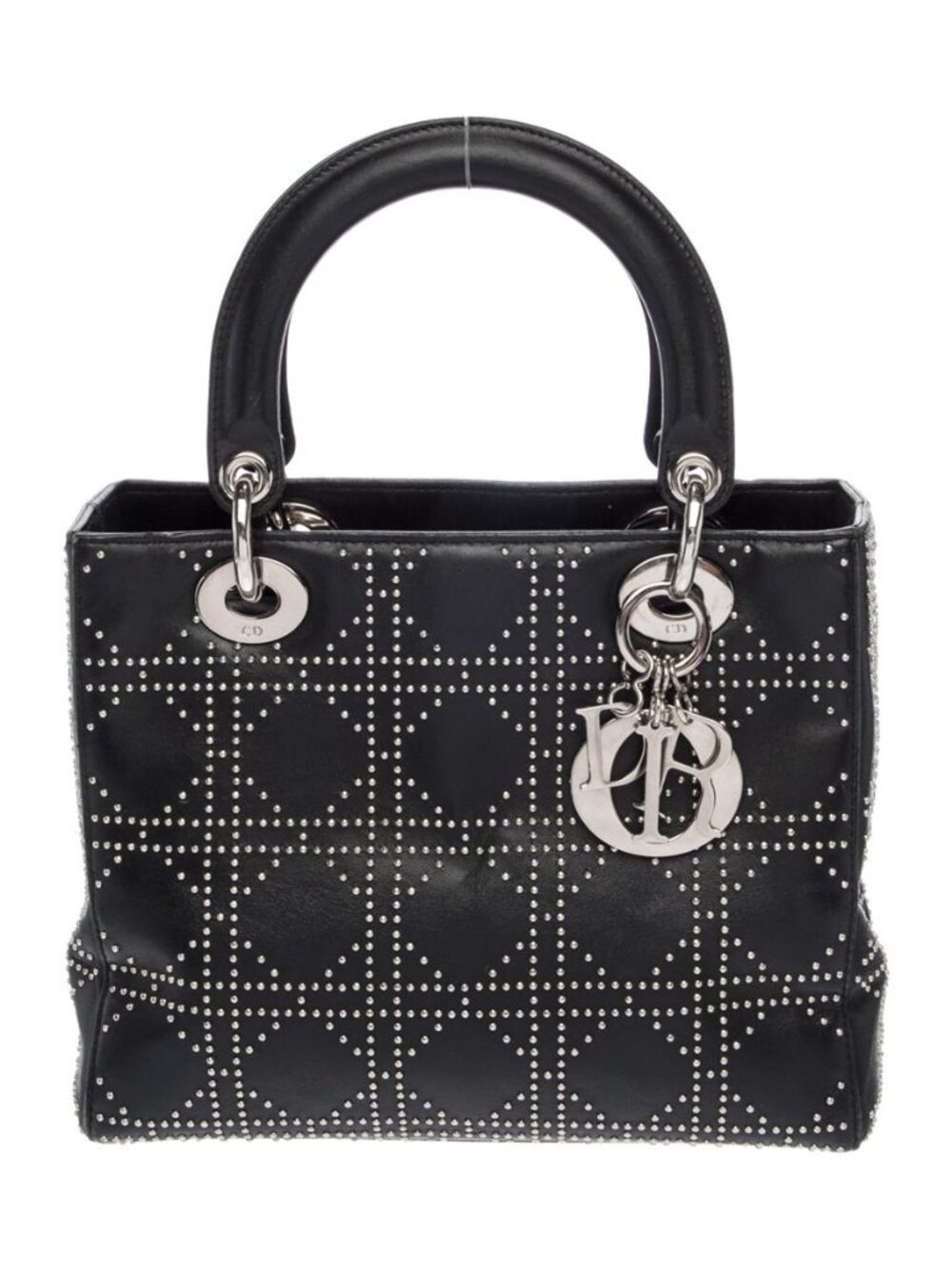 Christian Dior John Galliano Studded Medium Lady Dior Bag 2003